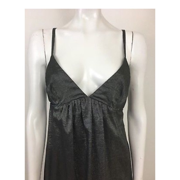 Rebecca Taylor Empire Waist Ruffle Hem Dress Sz 8 - Picture 2 of 5